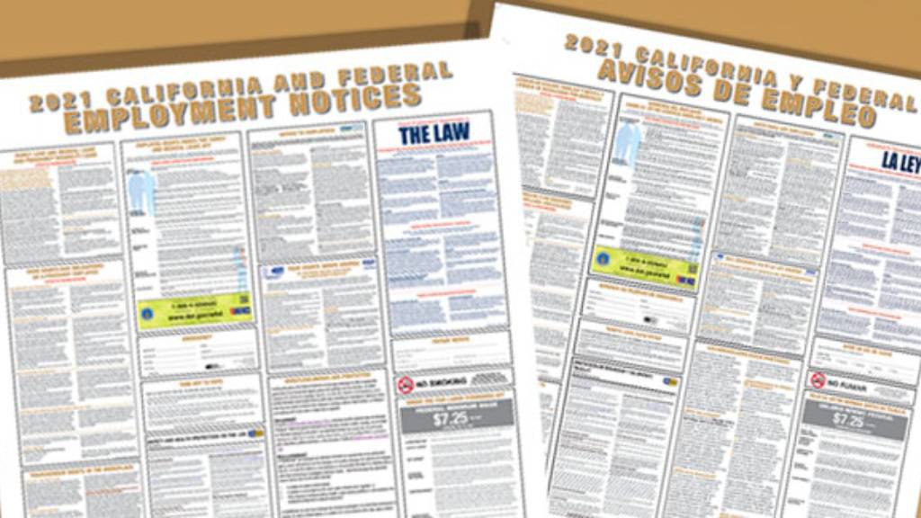 2021 Labor Law Posters
